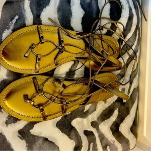 NWOT JCrew leather gladiator sandals size9